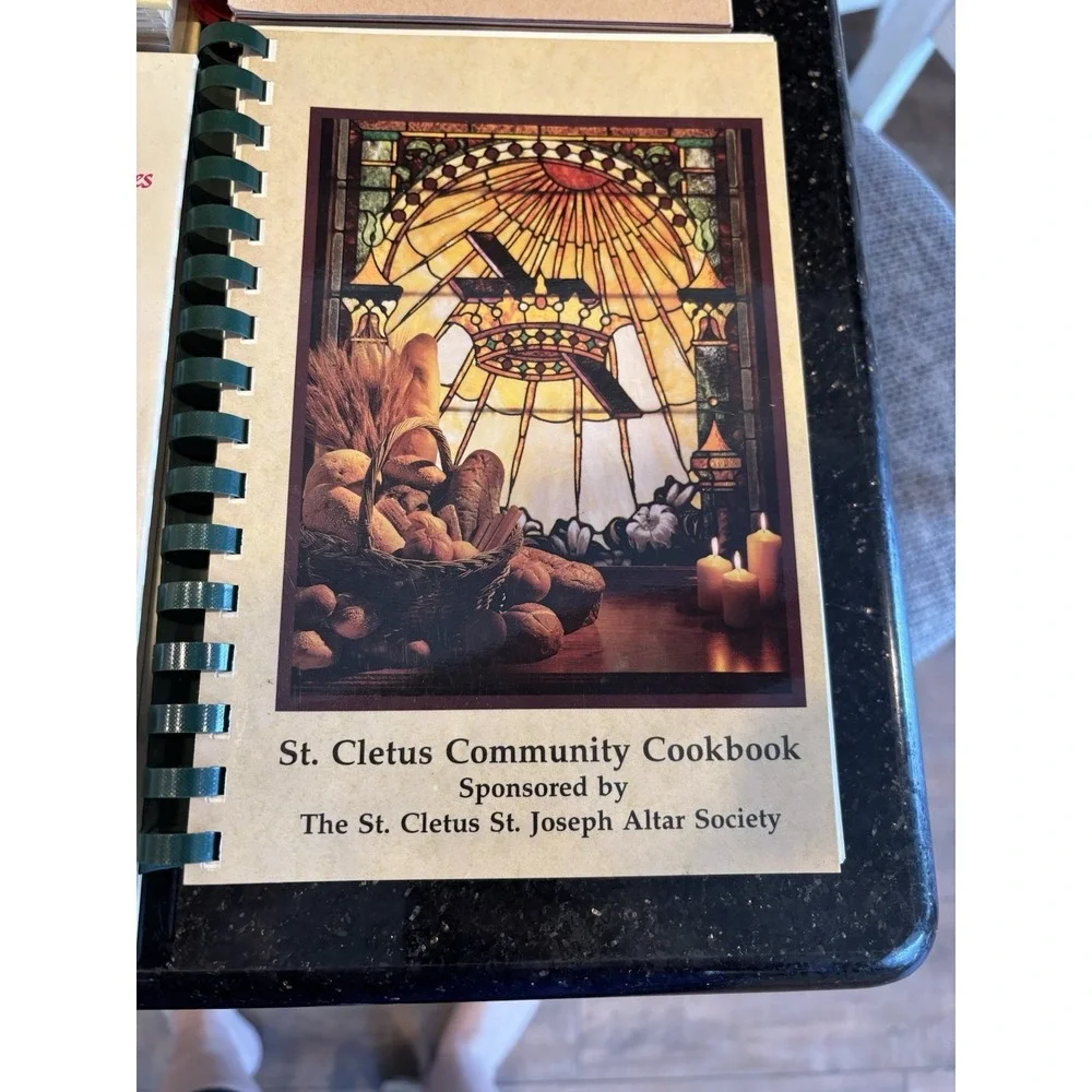Lot of 8 Southern Cajun Louisiana Texas‎ Mississippi Spiral Cookbooks Vintage